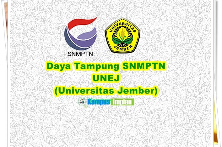 Daya Tampung Snmptn Unej 2021 2022 Universitas Jember