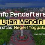 Pendaftaran Seleksi Mandiri UNY 2020/2021