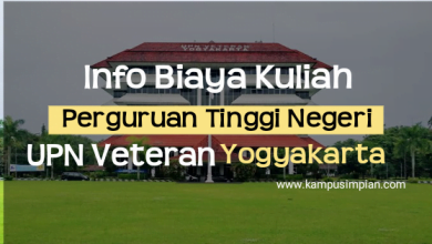 Biaya Kuliah UPN Yogyakarta 2020/2021