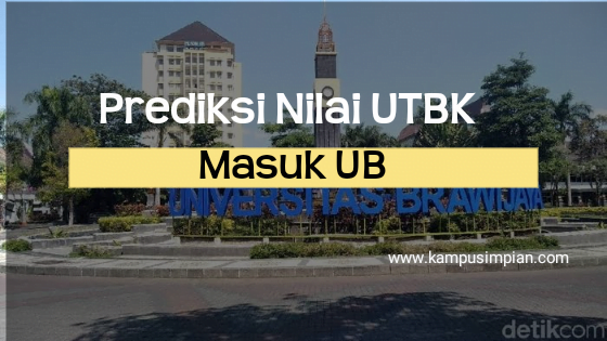 Prediksi Rata Rata Nilai Utbk Masuk Ub 2020 Universitas Brawijaya Kampusimpian Com