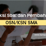 Soal OSN SMA