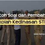 Kumpulan Soal STPI Terbaru