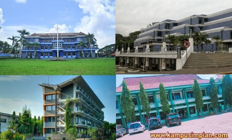 Daftar Seluruh Akademik yang ada di Jawa Barat