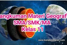 Download Rangkuman Materi Geografi Kelas 11