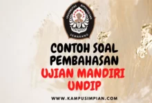 Pembahsan Soal Mandiri UNDIP