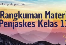 Download Rangkuman Penjas Kelas XII