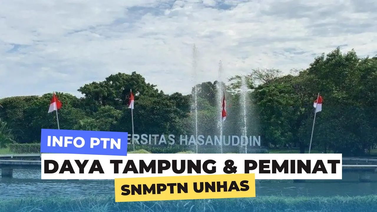 Daya Tampung dan Peminat SNMPTN UNHAS