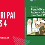 Rangkuman Materi Pendidikan Agama Islam Kelas 4