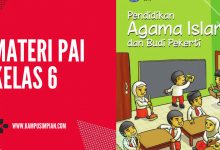 Rangkuman PAI Kelas 6