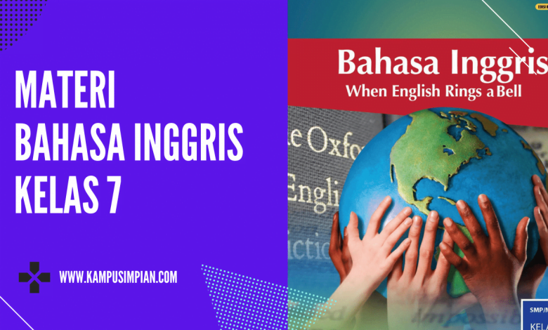 Buku Paket Bahasa Inggris Kelas 7