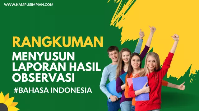 Rangkuman Menyusun Laporan Observasi Kelas 10