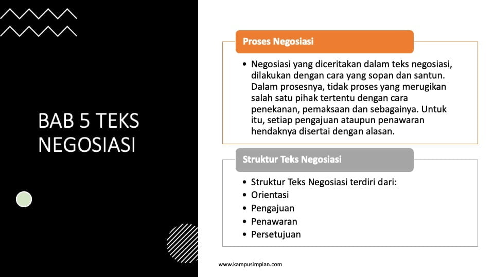 Proses Negoisasi dan Struktur Teks Negoisasi