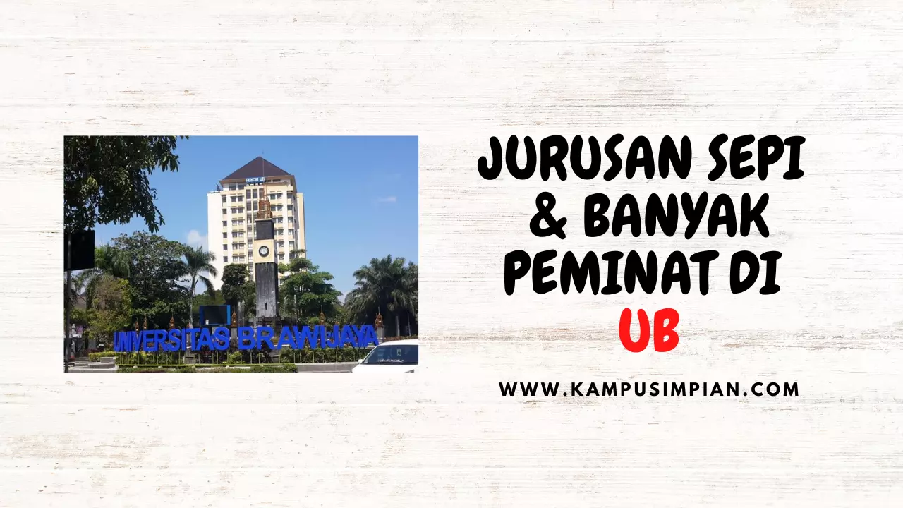 Jurusan Sepi Peminat dan Banyak Diminati di SNBP UB