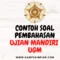 Soal UTUL UGM Lengkap