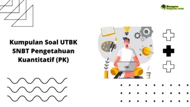 Kumpulan Soal UTBK SNBT Pengetahuan Kuantitatif PK