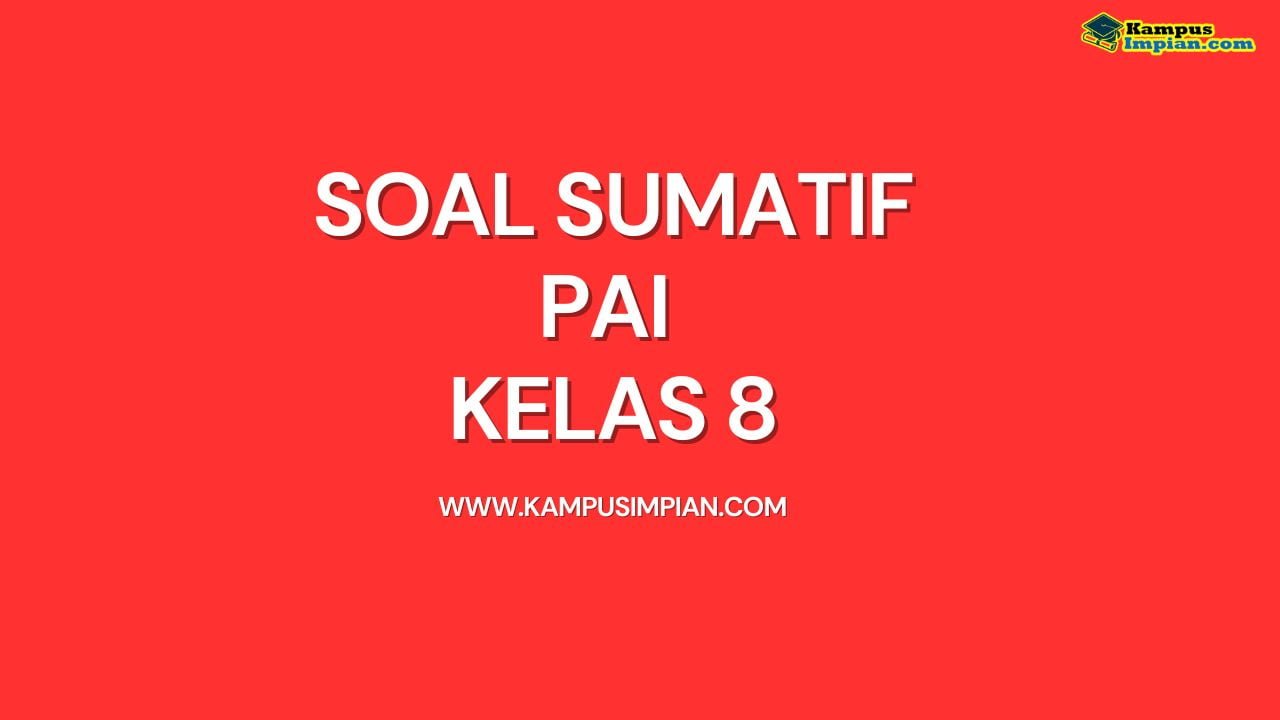 soal sumatif PAI kelas 8