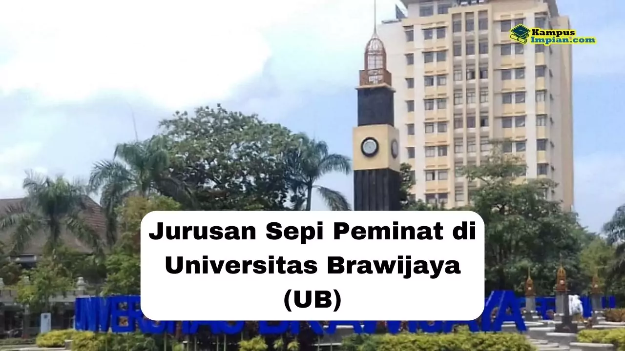 20 jurusan sepi peminat di universitas brawijaya ub 65b7155332272