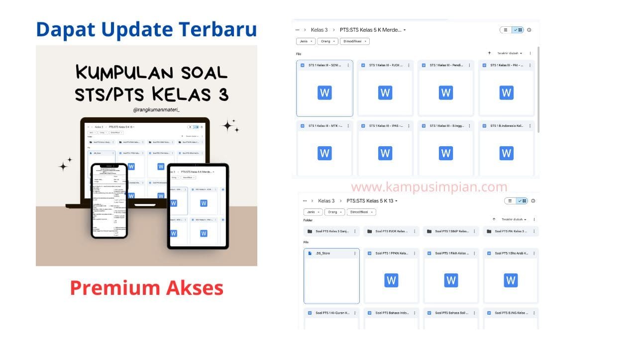 Kumpulan Soal STS 1